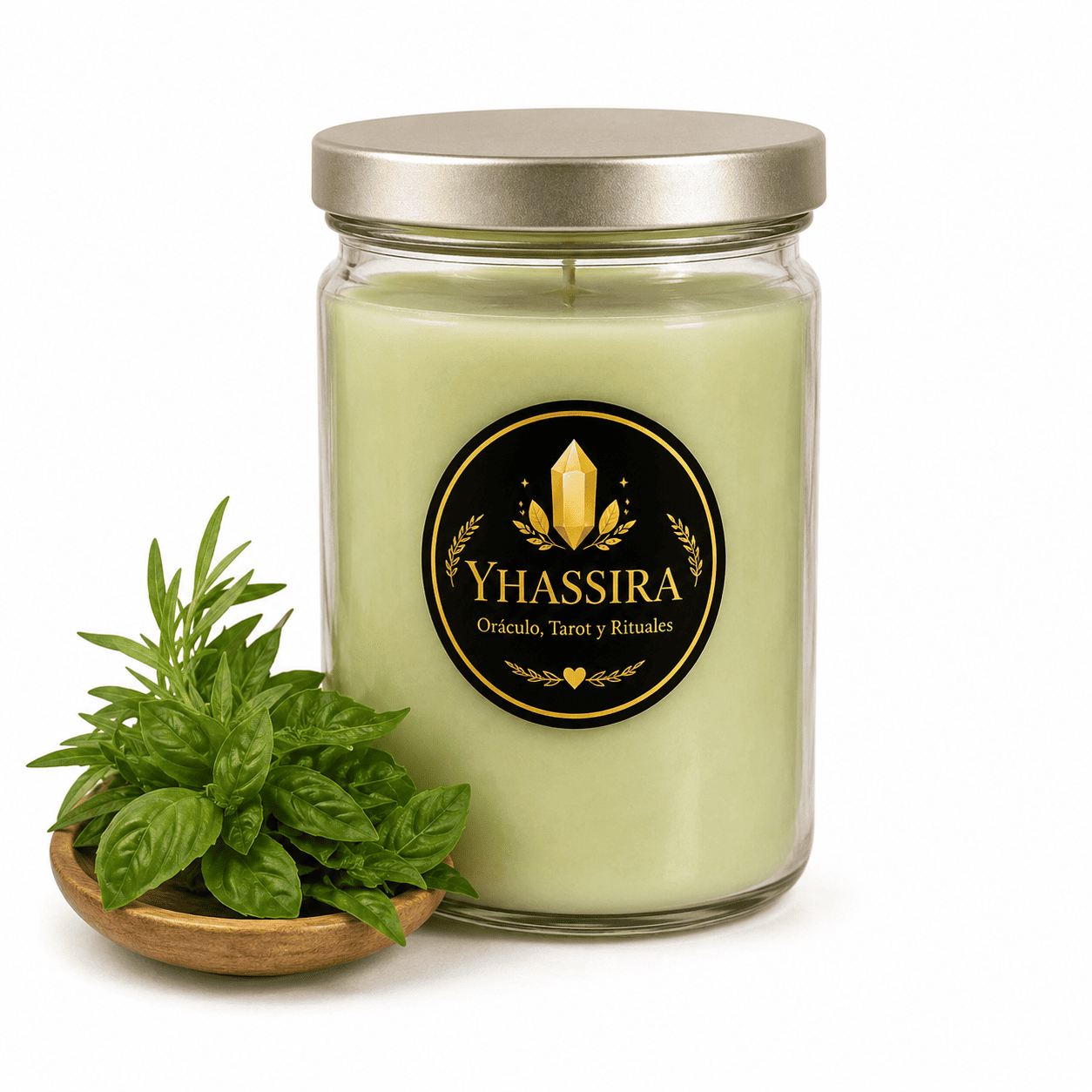 Vela Aromática Tarragon & Basil